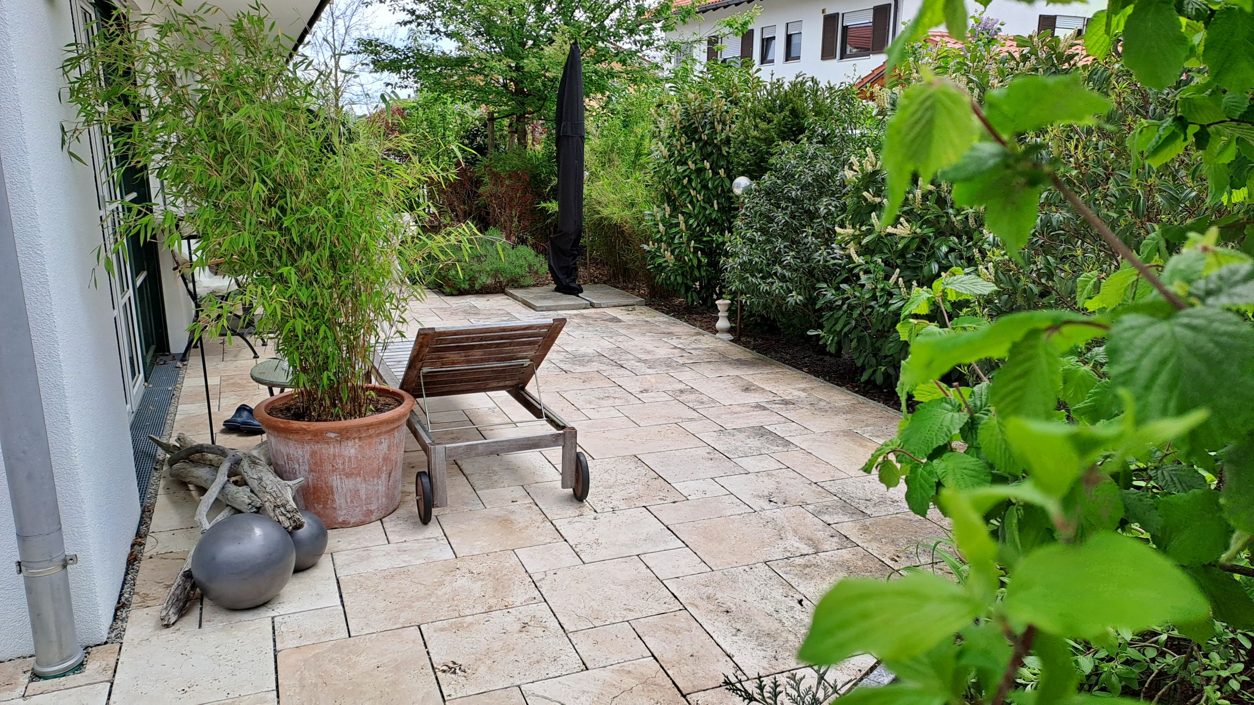 Bepflanzung verschiedene Sträucher