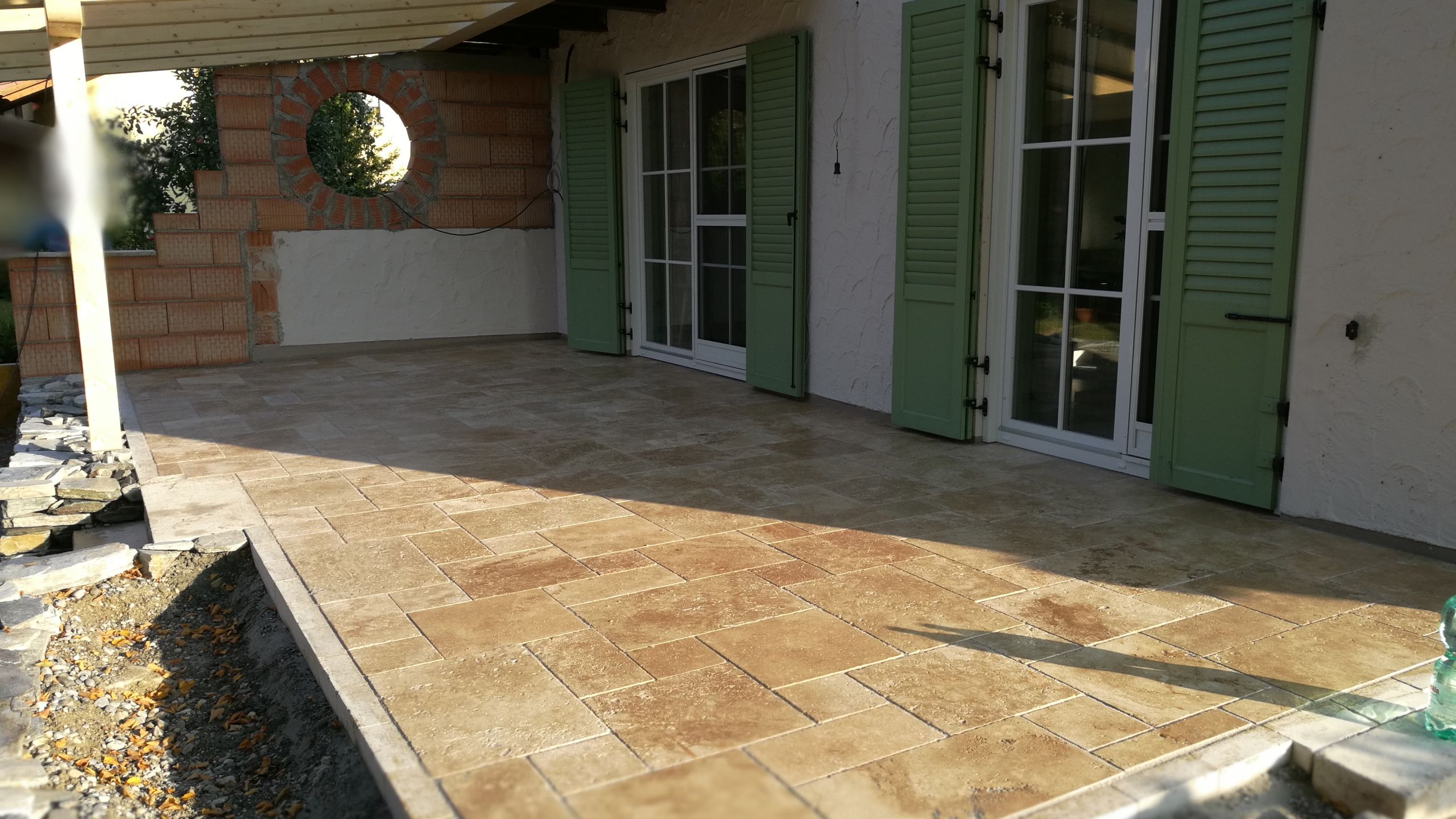 Travertin römischer Verband